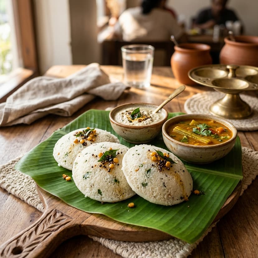 Rava Idli — made with Annapurna Sooji