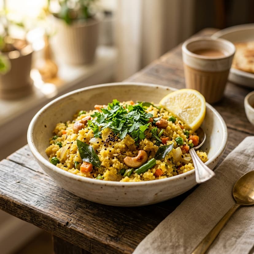 Rava Upma — made with Annapurna Sooji